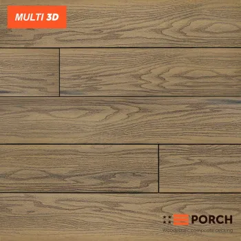 Терасна дошка ДПК Porch Multi 3D Garapa Терасна дошка ДПК Porch Multi 3D Garapa
