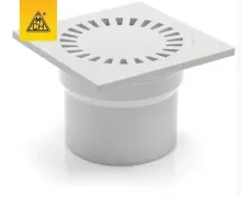Трап з гідрозатвором однокорпусний MCH з поліпропілену з випуском DN110 |323 P-b