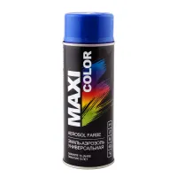 Емаль аерозольна універсальна декоративна Maxi Color RAL 5002 синя 400 мл Емаль аерозольна універсальна декоративна Maxi Color RAL 5002 синя 400 мл
