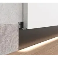 Плінтус прихованого монтажу LED 60мм АСП-106