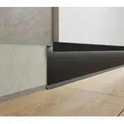 Плінтус прихованого монтажу з LED-каналом 80мм АСП-905