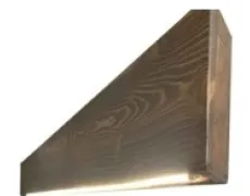 Лінійний світильник із дерева 1250х100х80