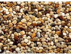 Кам'яний килим з морскої гальки округлої форми Del Mare