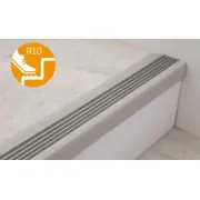 Сходовий захисний профіль Döllken TKNG A 40 (2.5 м) сірий/чорний/алюміній/беж