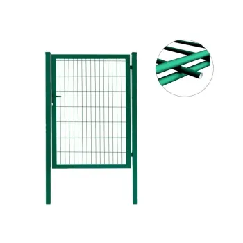 Хвіртка Заграда Спорт з 2D зварної сітки зелений 6005 Хвіртка Заграда Спорт з 2D зварної сітки зелений 6005