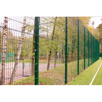 Хвіртка Заграда Спорт з 2D зварної сітки зелений 6005 Хвіртка Заграда Спорт з 2D зварної сітки зелений 6005