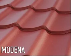 Металочерепиця  Modena Classic H16мм глянецева, матова 1200/1120