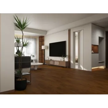 Вініловий ламінат Ceramo Vinilam SPC Kllick Горіх американський 260401 Вініловий ламінат Ceramo Vinilam SPC Kllick Горіх американський 260401