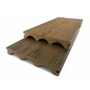 Терасна дошка ДПК Renwood massive 3D Amber Teak 