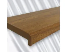 Підвіконня пластикове Sauberg Classic матовий золотий дуб
