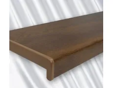 Підвіконня пластикове Sauberg Classic матовий горіх