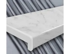 Підвіконня пластикове Sauberg Classic глянцевий мармур