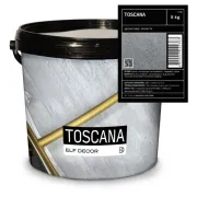 Toscana White декоративна штукатурка для інтер'єрів та фасадів на основі вапна