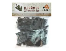 Кляймер ОМіС для плінтуса МДФ, упаковка 20 шт Кляймер ОМіС для плінтуса МДФ, упаковка 20 шт