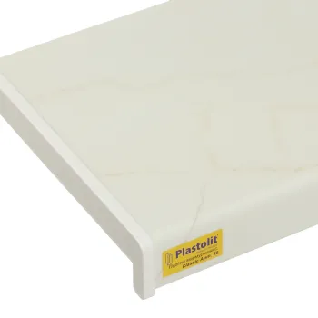 Підвіконня пластикове Plastolit Classic Періто мармур глянсове