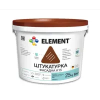 Штукатурка фасадна силоксанова Element К15 Зерниста Штукатурка фасадна силоксанова Element К15 Зерниста