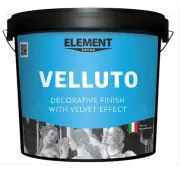 Декоративна штукатурка Element Decor Velluto з ефектом оксамиту