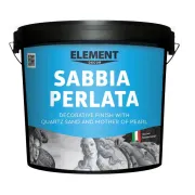 Декоративна штукатурка Element Décor Sabbia Perlata з кварцовим піском та перламутром