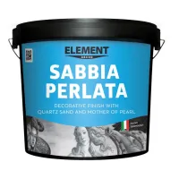 Декоративна штукатурка Element Décor Sabbia Perlata з кварцовим піском та перламутром