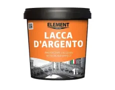 Декоративний лак Element Decor Lacca D'Argento