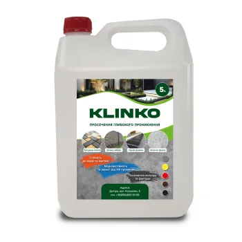 Гідрофобізатор для бетонних поверхонь фарбуючий Klinko Чорний