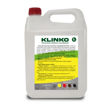 Гідрофобізатор для бетонних поверхонь фарбуючий Klinko Чорний