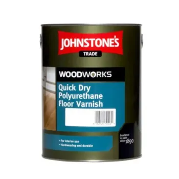Полиуретановый паркетный лак Johnstone's Quick Dry Polyurethane Floor Varnish Clear Satin/ Glos