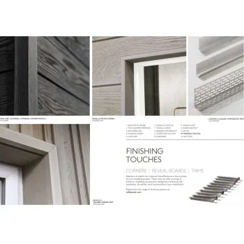 Комплектуючі до фасадної дошки Millboard Envello Shadow Line+ External Corner Profile 