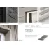 Комплектуючі до фасадної дошки Millboard Envello Shadow Line+ External Corner Profile 