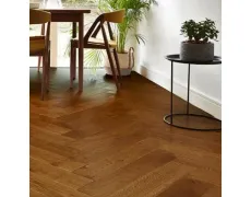 Паркетна дошка Barlinek Ялинка Дуб Brown sugar Piccolo Herringbone коричневий