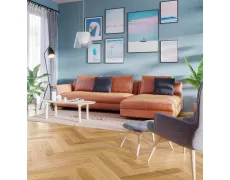 Паркетна дошка Barlinek Ялинка Дуб Freshy Piccolo Herringbone натуральний