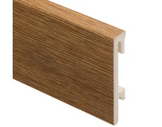 Плінтус Salag Bravo плівка 80х16х2400мм Kruger Oak