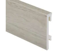 Плінтус Salag Bravo плівка 80х16х2400мм Dacota Oak