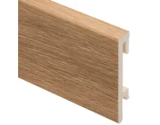 Плінтус Salag Bravo плівка 80х16х2400мм Noble Oak