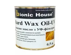 Hard waх oil-UV олія для дерев'яних поверхонь з твердим воском та УФ захистом