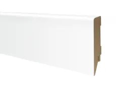 Плінтус МДФ ОМіС прямий 80х10х2200мм Silk matt білий