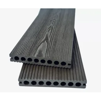 Терасна дошка ДПК Woodlux Ultra 3D Grand Антрацит