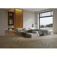 Вінілова підлога ялинкою Barlinek Next Step Herringbone Desert Oak