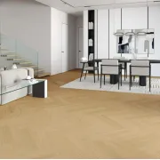Вінілова підлога ялинкою Barlinek Next Step Herringbone Tea Oak