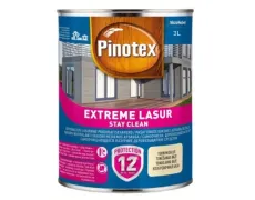 Фарба для дерев'яних фасадів з ефектом лазурі Pinotex Extreme Lasur