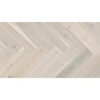 Паркетна дошка Barlinek Ялинка Дуб Cappuccino Grande Herringbone білий Паркетна дошка Barlinek Ялинка Дуб Cappuccino Grande Herringbone білий