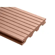 Терасна дошка ДПК HolzDorf 140х20х2400 Браш Каштан