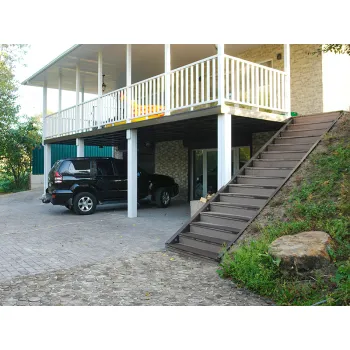 Терасна дошка ДПК HolzDorf 140х20х2400 Імпрес Бук