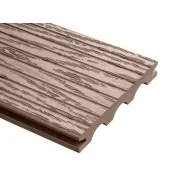 Терасна дошка ДПК HolzDorf 140х20х2400 Імпрес Горіх
