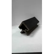 Куток ДПК для фасадної рейки Rosewood 49х49х2900