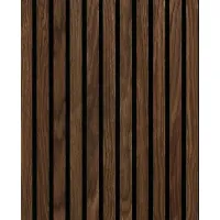 Рейкова акустична панель Lines Дуб Brown