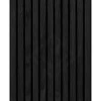 Рейкова акустична панель Lines Дуб Black
