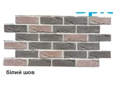 Термопанелі поліфасад на пінопласті з тепловим замком 850х450|Брюсель
