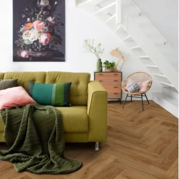 Вінілова плитка Divino Kentucky Oak Herringbone 83853