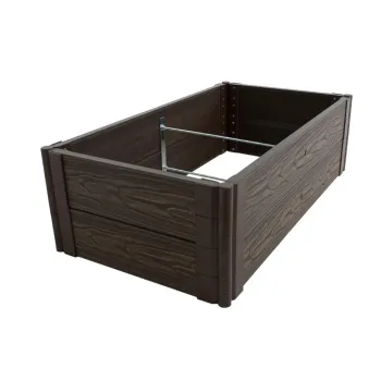 Тепла грядка ДПК 3D фактура 550х1000х150мм